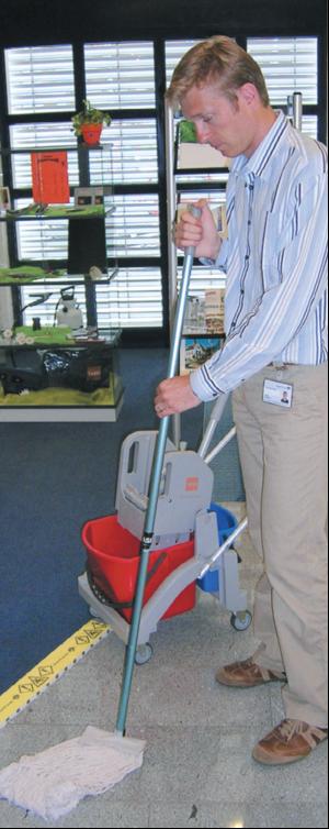 Preventing the spread of bacteria in flooded areas