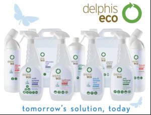 Green products on display