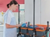 Trolley supports infection control