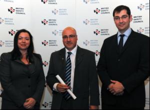 Manager awarded H&S NVQ