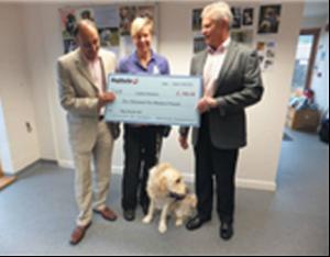 Staff dig deep for worthy cause