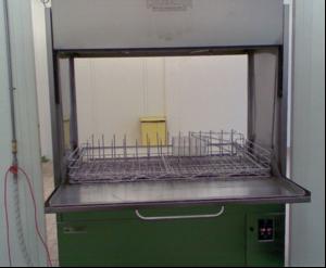 Double door washer