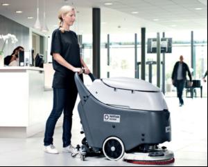 Scrubber drier scrubs out end user costs
