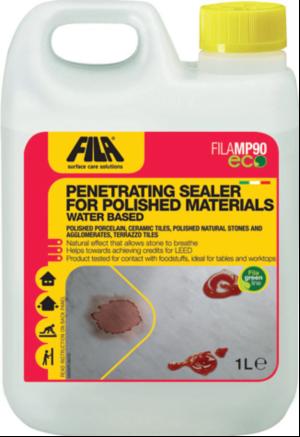 Solvent-free sealer suitable for surfaces