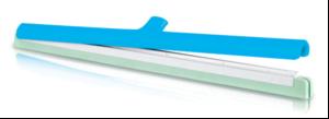 Squeegee stops contamination