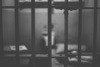 STOCK prison cell