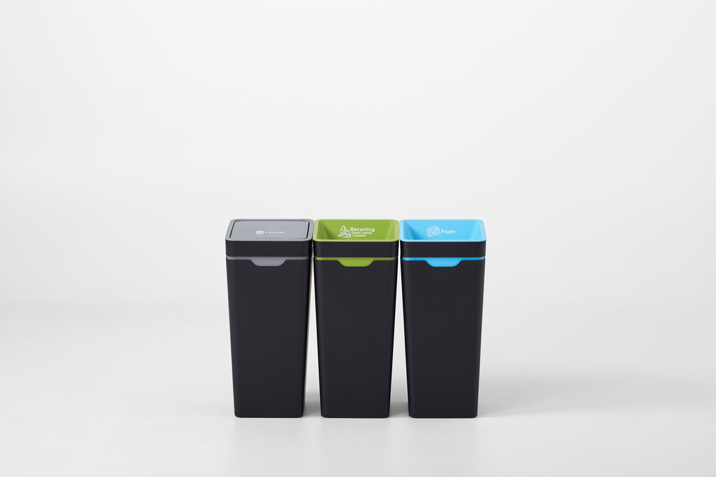 Recycling bins designed with cleaners in mind