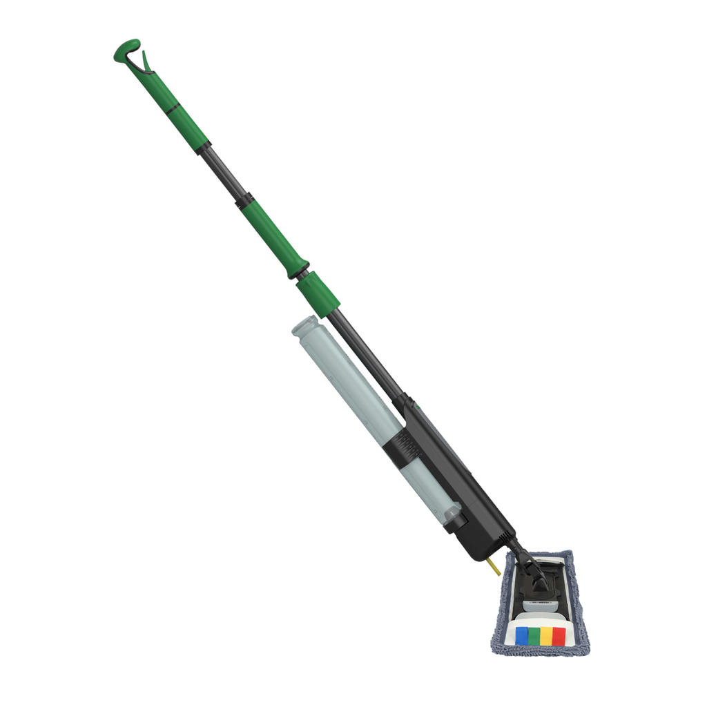Increase your cleaning efficiency with the UNGER erGO! clean the all-in-one advanced floor cleaning system