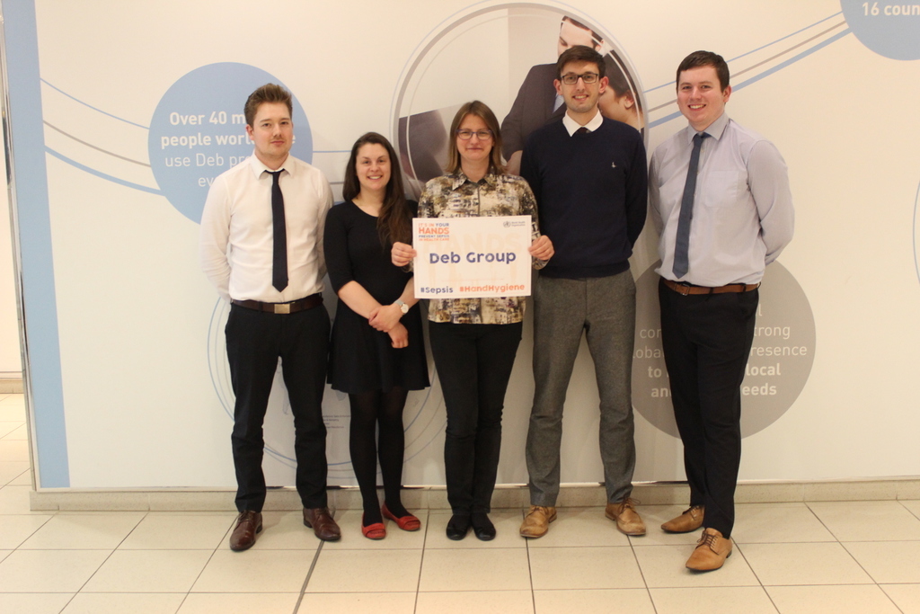 DebMed backs WHO’s global hand hygiene campaign to raise awareness of life-threatening condition